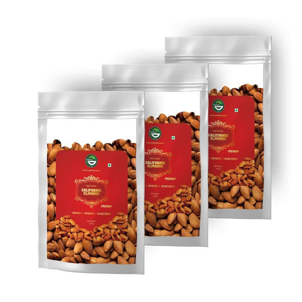 Premium Almond - 100gm (Pack of 3)