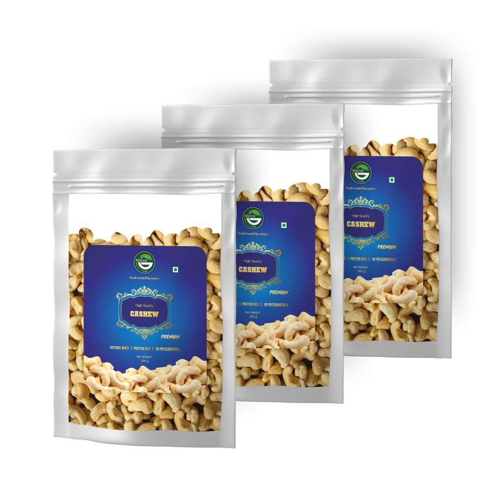 Cashew White 100gm (Pack of 3)