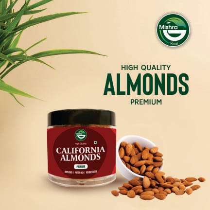 California Almond - 100gm - Image 2